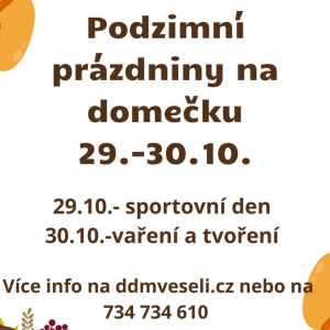 Podzimní prázdniny-sportovní den